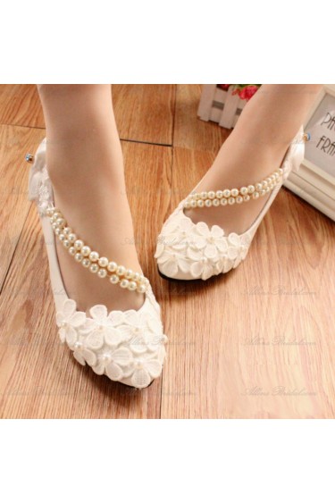 Spring Lace Bridal Wedding Shoes for Sale