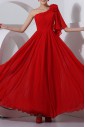 Lace Off-the-Shoulder Cathedral Train Sheath Gown with Crystal
