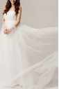 Organza Sweetheart Floor Length Ball Gown with Sequins