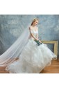 Ball Gown Off-the-shoulder Tulle,Lace Wedding Dress with Beading