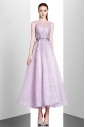 Ball Gown Scoop Evening / Prom Dress with Rhinestone