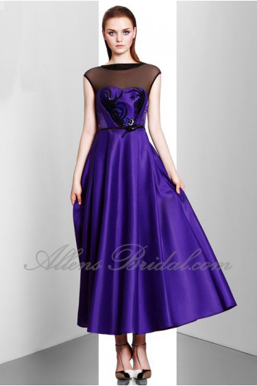 Sheath / Column Bateau Evening / Prom Dress