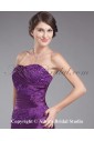 Charmeuse Strapless Sweep Train A-line Mother Of The Bride Dress