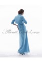 Chiffon Shoulder Straps Neckline Ankle-Length Empire Mother Of The Bride Dress with Ruffle
