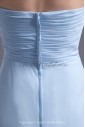 Chiffon Sweetheart Neckline Sheath Knee-Length Cocktail Dress