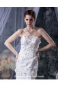 Lace Sweetheart Cathedral Train Mermaid Wedding Dress 