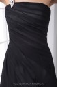 Chiffon Strapless Neckline Sheath Ankle-Length Sequins Prom Dress