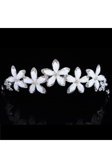 Beauitful Alloy with Zircons and Rhinestiones Wedding Headpiece (Two Colors)