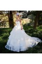 Lace,Satin,Tulle Sweetheart Ball Gown Dress with Sequins