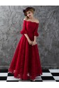 A-line Off-the-shoulder Prom / Formal Evening Dress with Embroidery