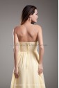 Chiffon Sweetheart Neckline Floor Length A-line Embroidered Prom Dress