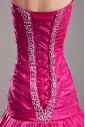 Taffeta Sweetheart Neckline Floor Length Ball Gown Embroidered Prom Dress
